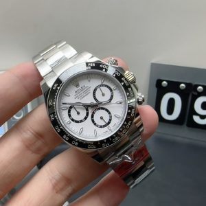 Daytona Super Clone Watch Rolex Men 904 Steel 4131 Mechanical 40mm