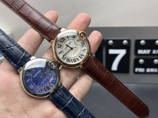 Ballon Bleu Super Clone Watch Cartier Men 2824 Mechanical 42mm