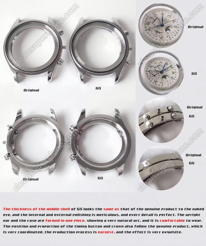 L2.673 1:1 replica watch and the genuine what is the difference GS Factory Longines Master Collection Mechanical Men
