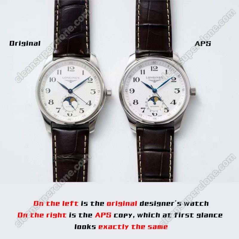 Master Collection replica watch and the original What is the difference APS Factory Longines L2.909 Mechanical Men
