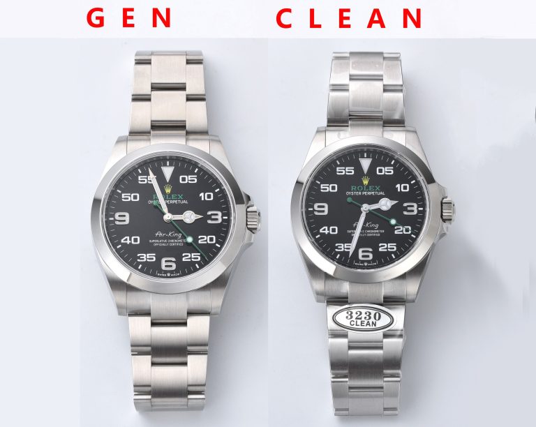 rolex super clone watch compare the difference between the genuine Clean Factory Black Explorer 126900 Mechanical Men