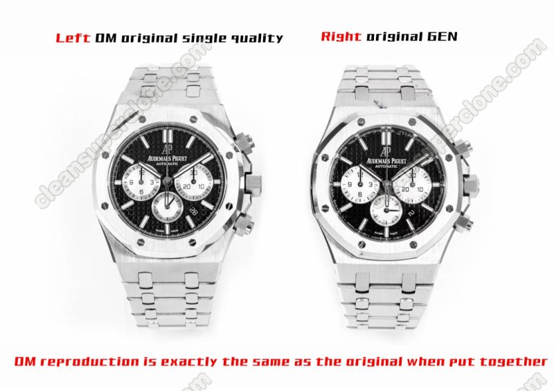 Royal Oak replica watch and the original What is the difference OM Factory Audemars Piguet 26331ST Mechanical Men
