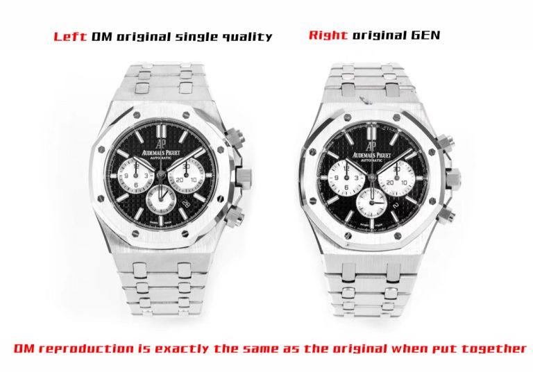 Royal Oak replica watch and the original What is the difference OM Factory Audemars Piguet 26331ST Mechanical Men