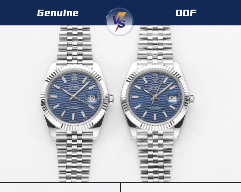 Dateiust replica watch and the original What is the difference DDF Factory Rolex blue 126334 Mechanical Men