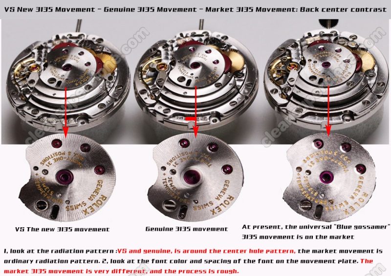 116610 1:1 replica watch and the genuine what is the difference VS Factory Rolex black Submariner Mechanical Men
13