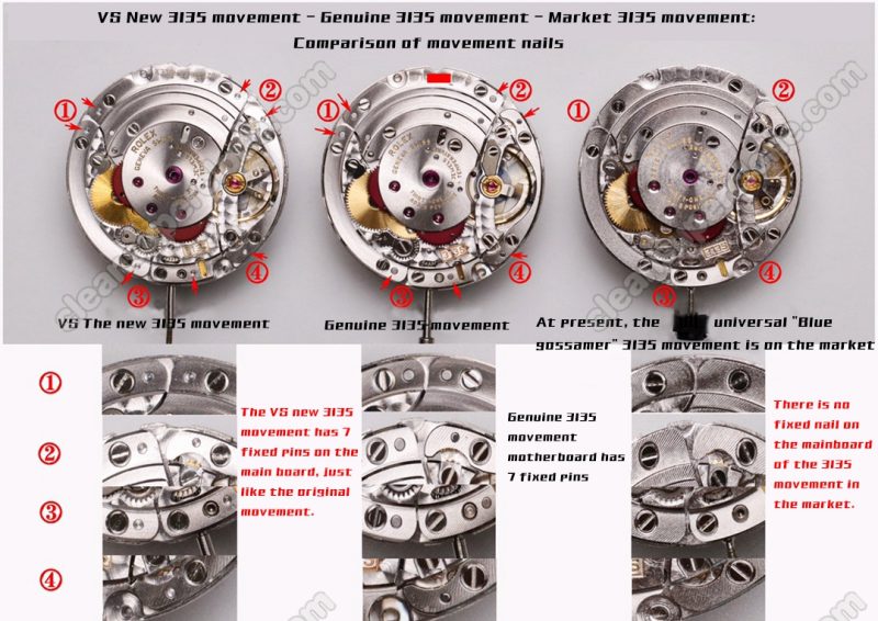 116610 1:1 replica watch and the genuine what is the difference VS Factory Rolex black Submariner Mechanical Men
15