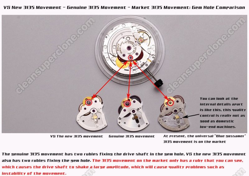 116610 1:1 replica watch and the genuine what is the difference VS Factory Rolex black Submariner Mechanical Men
17