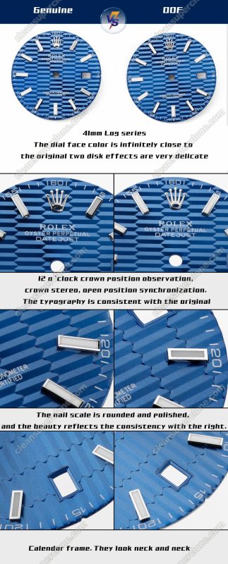 Dateiust replica watch and the original What is the difference DDF Factory Rolex blue 126334 Mechanical Men
2