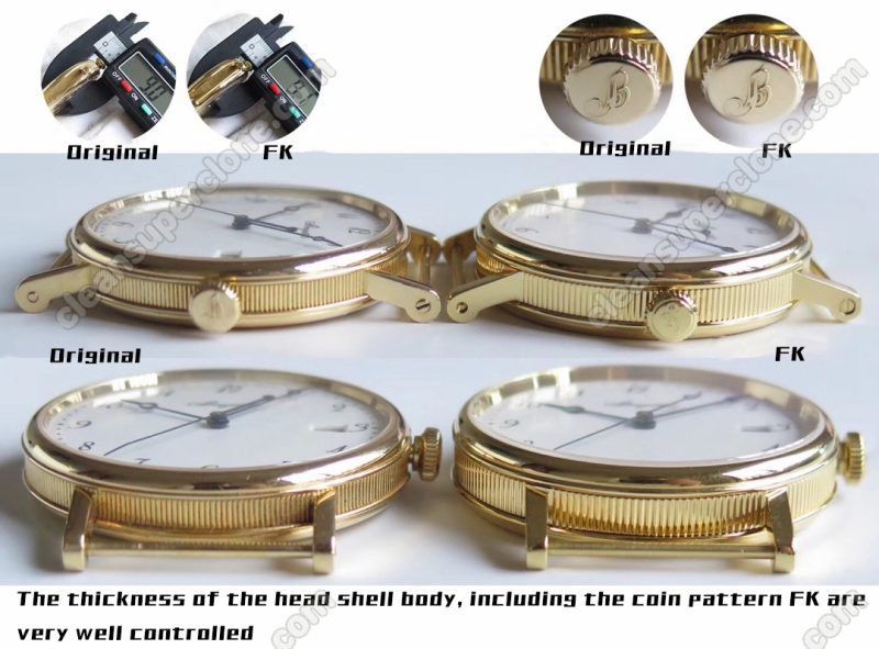 5177BA 1:1 replica watch and the genuine what is the difference FK Factory Breguet Classique Mechanical Men
2