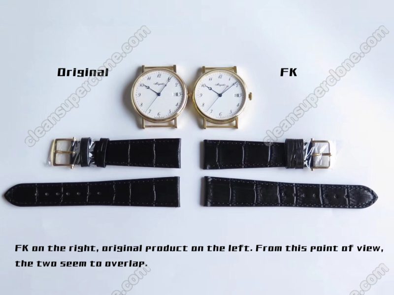 5177BA 1:1 replica watch and the genuine what is the difference FK Factory Breguet Classique Mechanical Men
3