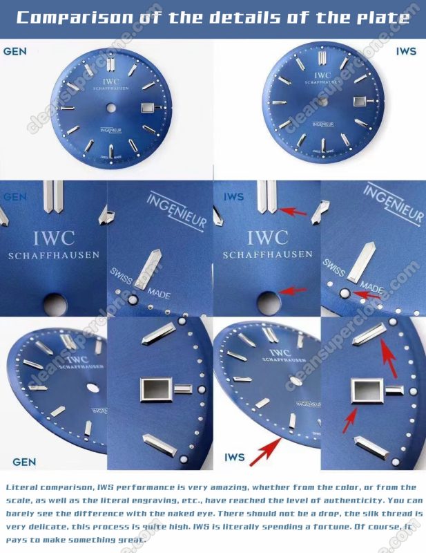 Ingenieur Family replica watch and the original What is the difference IWS Factory IWC IW323310 Mechanical Men
3