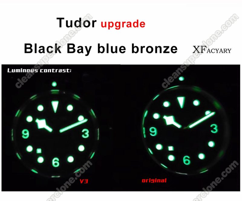 Black Bay replica watch and the original What is the difference XF Factory Tudor blue 79250BB Mechanical Men
4