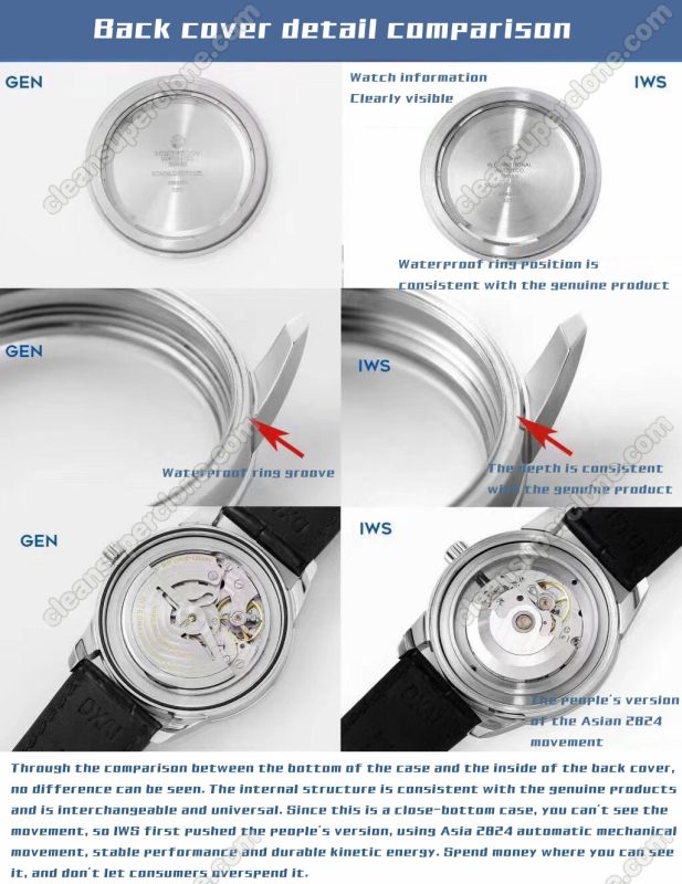 Ingenieur Family replica watch and the original What is the difference IWS Factory IWC IW323310 Mechanical Men
4