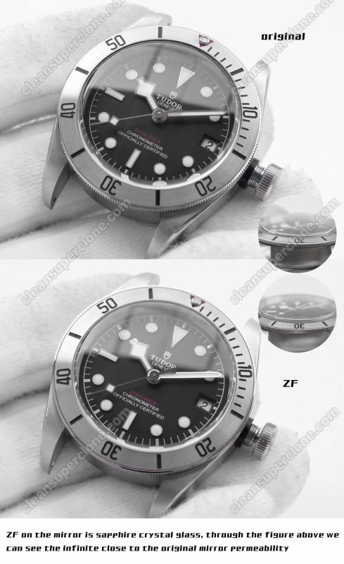 Black Bay replica watch and the original What is the difference ZF Factory Tudor black M79730 Mechanical Men
5