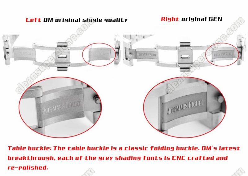 Royal Oak replica watch and the original What is the difference OM Factory Audemars Piguet 26331ST Mechanical Men
6
