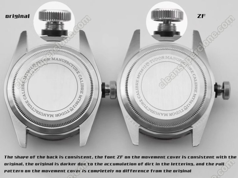 Black Bay replica watch and the original What is the difference ZF Factory Tudor black M79730 Mechanical Men
6