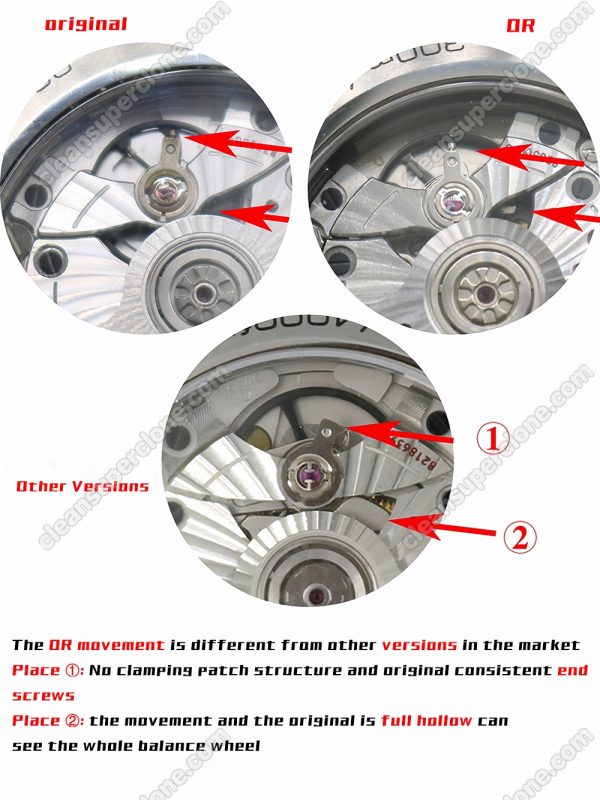 Omega super clone watch compare the difference between the genuine OR Factory gray Seamaster 210.30.42 Mechanical Men
6