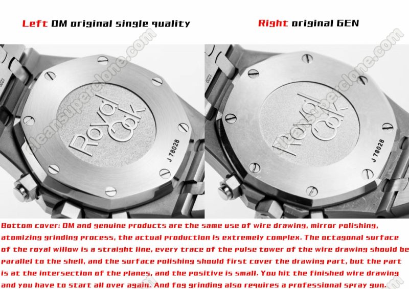 Royal Oak replica watch and the original What is the difference OM Factory Audemars Piguet 26331ST Mechanical Men
7