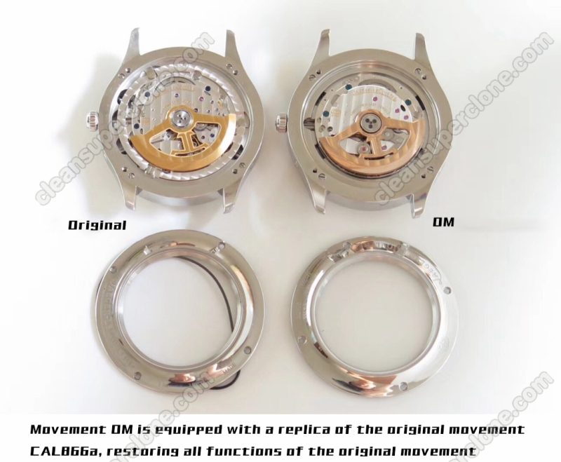 1558420 1:1 replica watch and the genuine what is the difference OM Factory Jaeger-LeCoultre Master Control Mechanical Men7