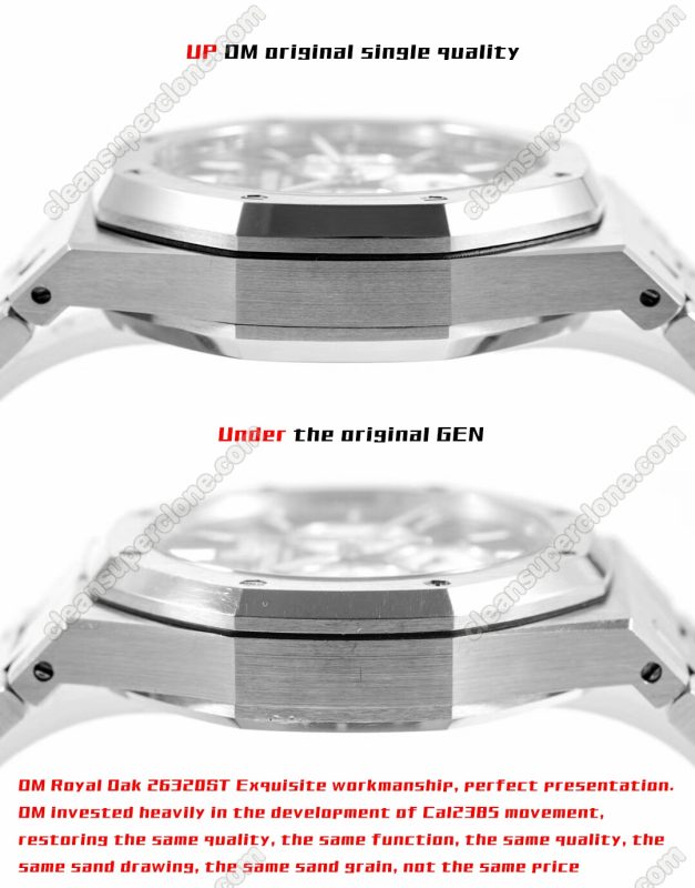 Royal Oak replica watch and the original What is the difference OM Factory Audemars Piguet 26331ST Mechanical Men
8