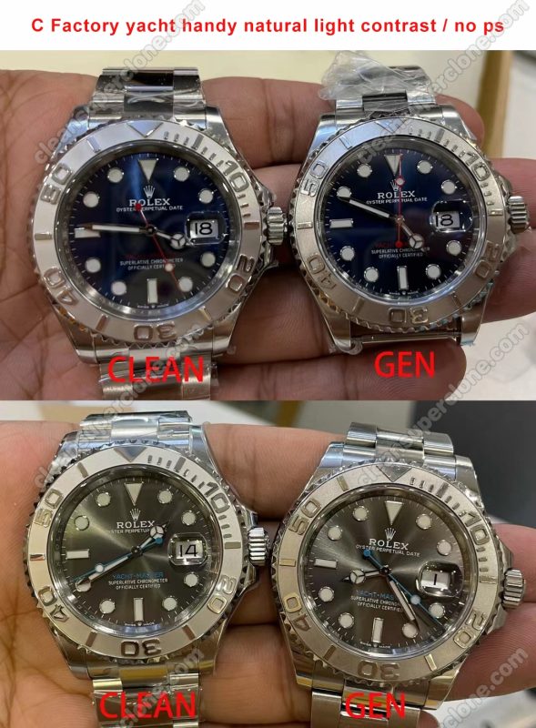 126622 1:1 replica watch and the genuine what is the difference Clean Factory Rolex Yacht-master Mechanical Men
8