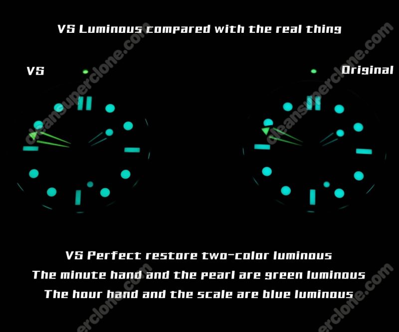 Seamaster replica watch and the original What is the difference VS Factory Omega 210.92.44 Mechanical Men
8