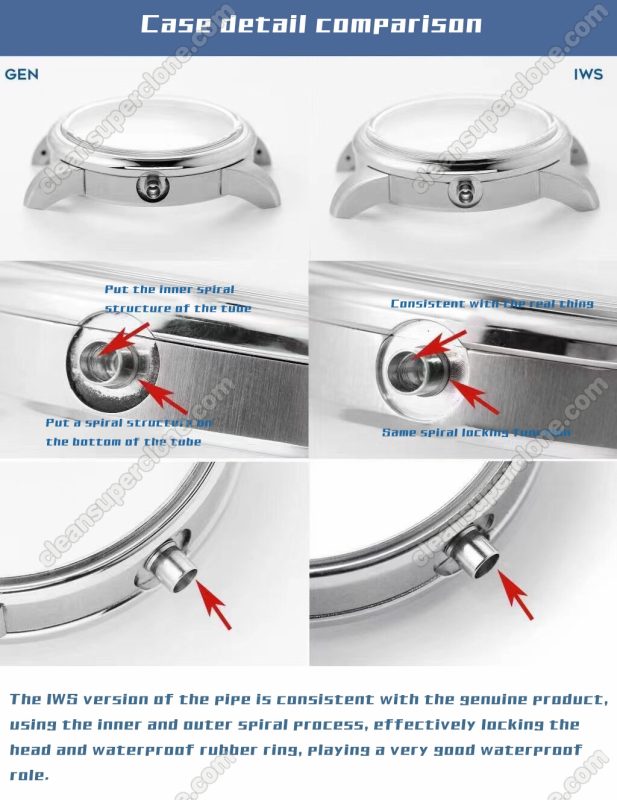 Ingenieur Family replica watch and the original What is the difference IWS Factory IWC IW323310 Mechanical Men
8