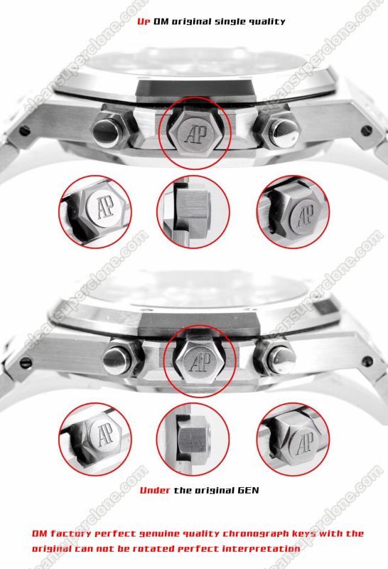 Royal Oak replica watch and the original What is the difference OM Factory Audemars Piguet 26331ST Mechanical Men
9