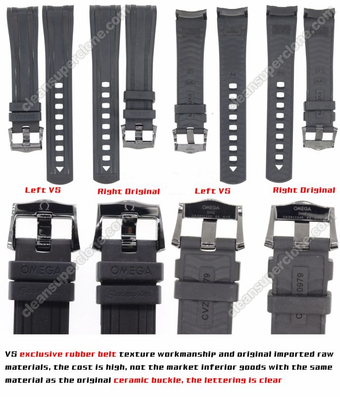 Seamaster replica watch and the original What is the difference VS Factory Omega 210.92.44 Mechanical Men
9