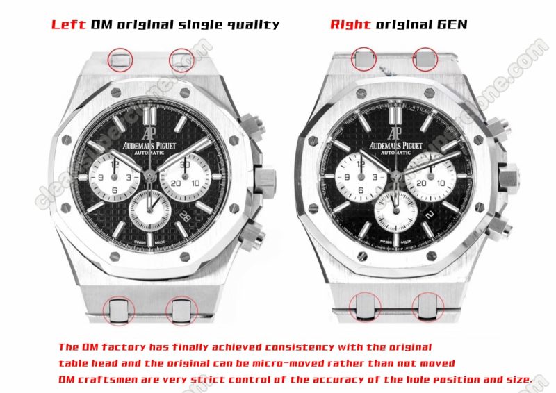 Royal Oak replica watch and the original What is the difference OM Factory Audemars Piguet 26331ST Mechanical Men
9