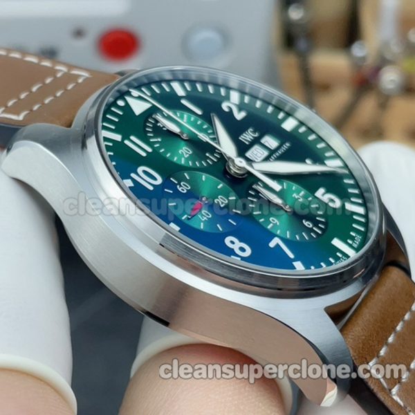 Pilots replica watch details and pricing ZF Factory IWC Green IW378005 Mechanical men 4