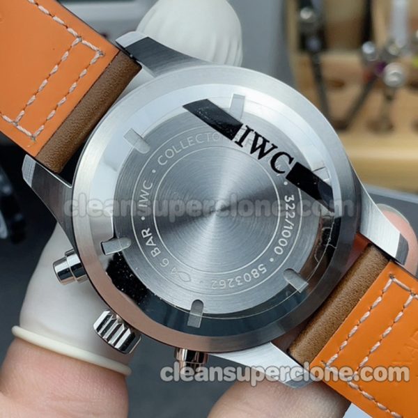 Pilots replica watch details and pricing ZF Factory IWC Green IW378005 Mechanical men 6