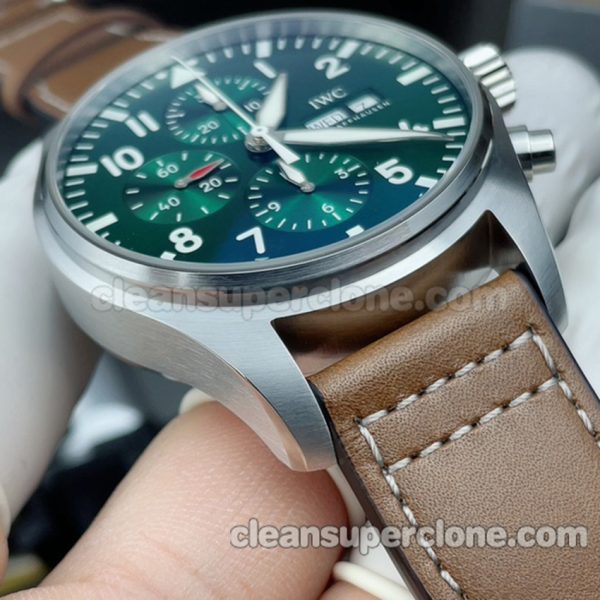 Pilots replica watch details and pricing ZF Factory IWC Green IW378005 Mechanical men 8