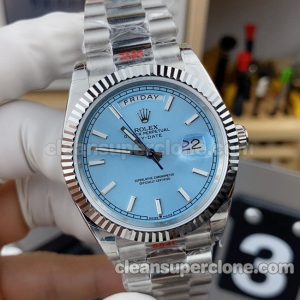 Day-date replica watch details and pricing GS Factory Rolex 228236 blue 3255 Mechanical men