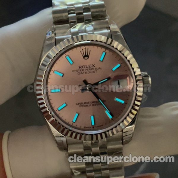 278274 1:1 Copy watch description and price GS Factory Rolex 278274 pink 31mm Mechanical women 9