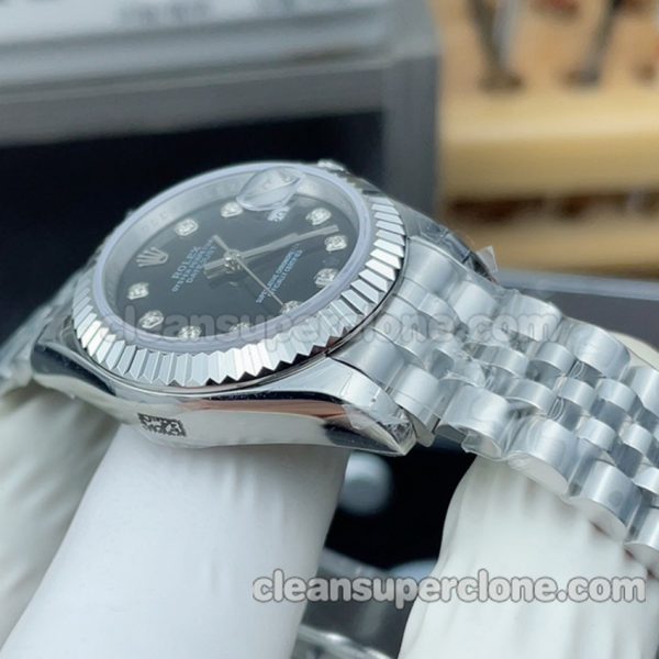 Rolex Super Clone watch picture and price GS Factory Datejust 178274 black 28mm Mechanical women 3