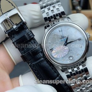 Deville replica watch details and pricing MKS Factory Cartier 424.10.33 Mechanical women