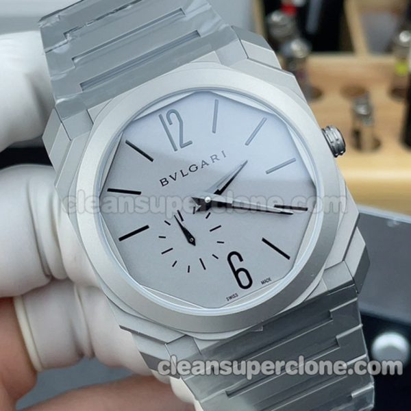 Bvlgari Super Clone watch picture and price BV Factory OCTO 102713 gray Mechanical men