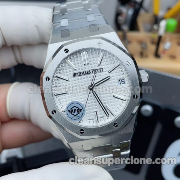 15510 1:1 Copy watch description and price APS Factory Audemars Piguet Royal Oak white Mechanical men