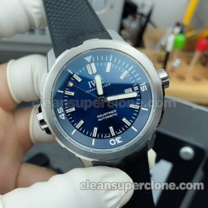 IW329005 1:1 Copy watch description and price V6S Factory IWC Aquatimer Family blue Mechanical men