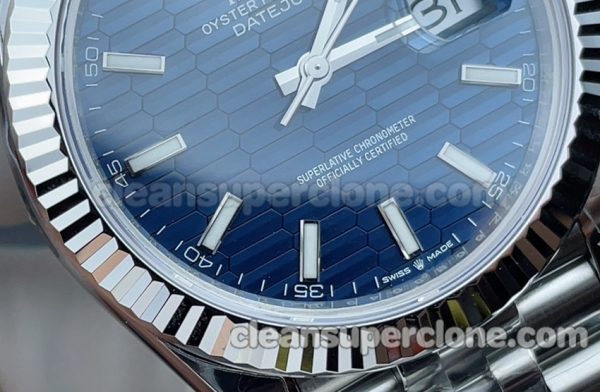 126334 1:1 Copy watch description and price VS Factory Rolex Datejust blue 41mm Mechanical men 3