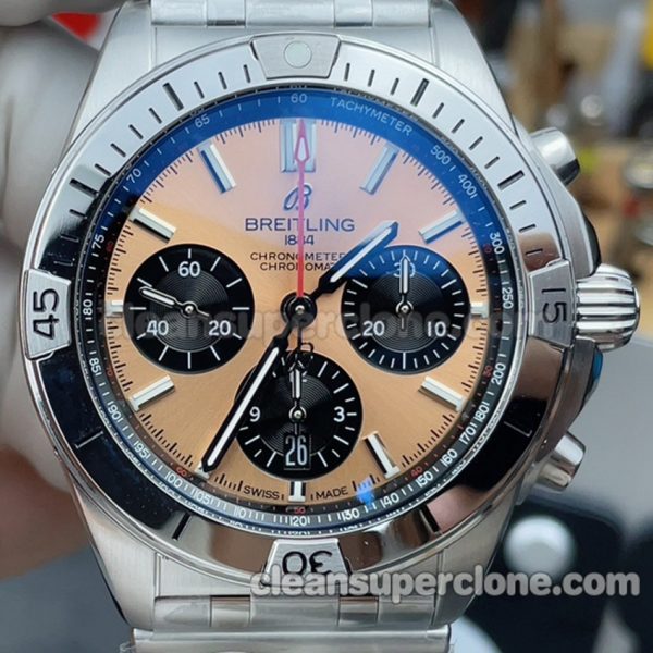 Breitling Super Clone watch picture and price BLS Factory Chronomat AB01341 Beige Mechanical men 2