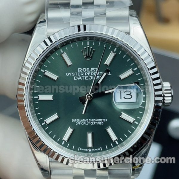 Datejust replica watch details and pricing VS Factory Rolex 126234 green 36mm Mechanical men 2