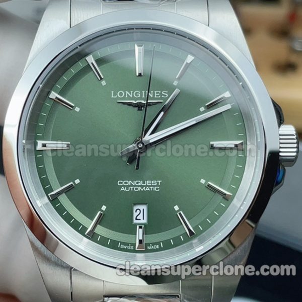 Conquest replica watch details and pricing TW Factory Longines L3.830 green Mechanical men 2