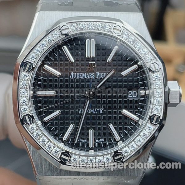 15451 1:1 Copy watch description and price APS Factory Audemars Piguet Royal Oak black Mechanical women 2