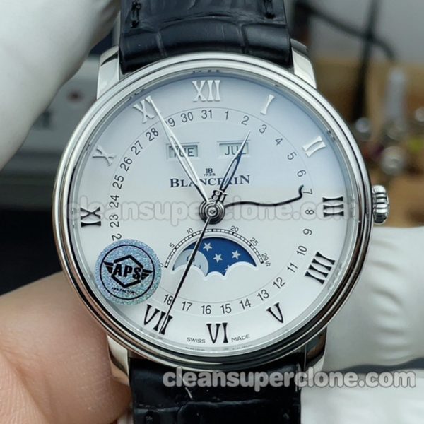 Villeret replica watch details and pricing APS Factory Blancpain 6654 Mechanical men 2