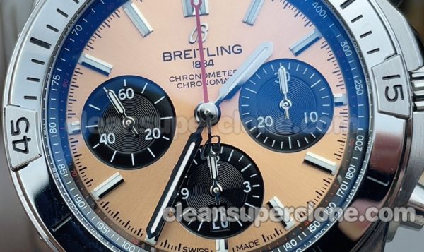 Breitling Super Clone watch picture and price BLS Factory Chronomat AB01341 Beige Mechanical men 3