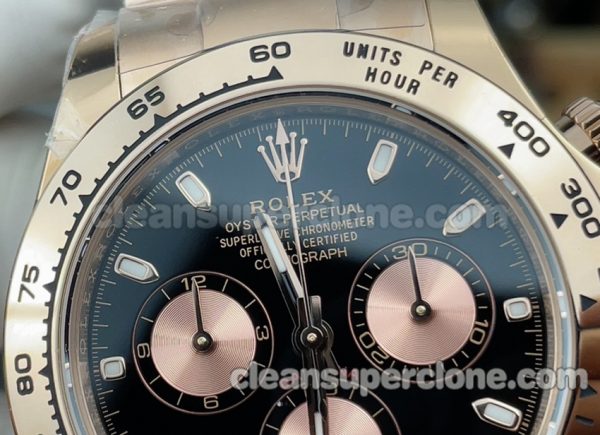 116505 1:1 Copy watch description and price BT Factory Rolex Daytona black 4130 Mechanical men 3