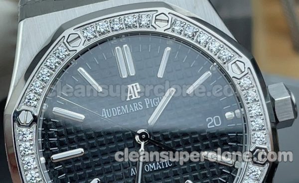 15451 1:1 Copy watch description and price APS Factory Audemars Piguet Royal Oak black Mechanical women 3