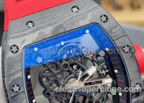 RM055 1:1 Copy watch description and price APS Factory Richard mille Mechanical men 4